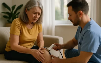 Ultrasuoni per dolore al ginocchio senza intervento