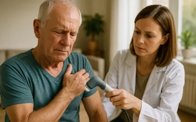 Trattamento ultrasuoni per infiammazione spalla