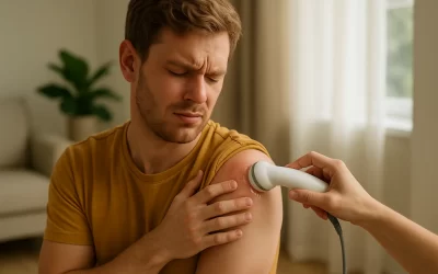 Soluzione ultrasuoni per borsite della spalla