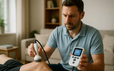 Dispositivo portatile per ultrasuoni terapeutici professionali