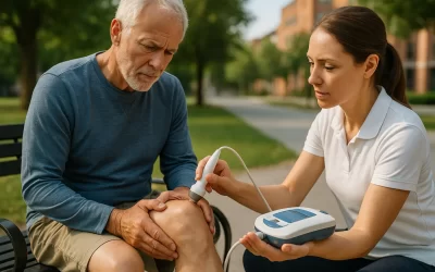 Ultrasuoni per dolore al ginocchio senza intervento