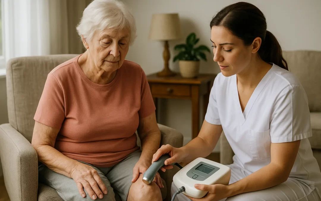 Ultrasuoni per riabilitazione anziani a domicilio